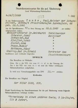 Taube, Paul