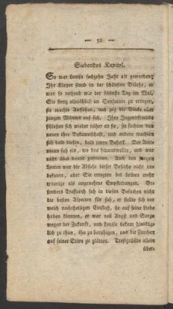 Siebendes Kapitel