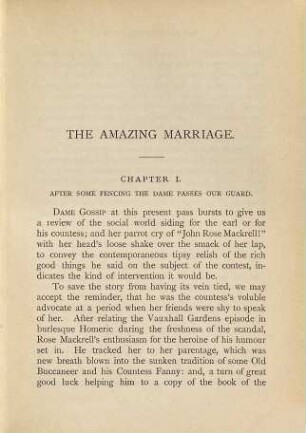 The amazing marriage, 2