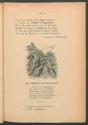 El arresto de Musolino
