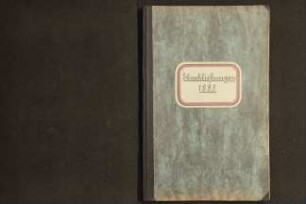 Namensverzeichnis Heiratsregister Lemgo 1883