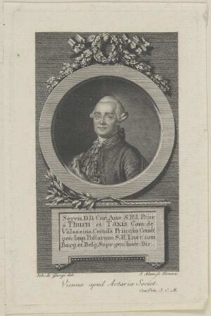 Bildnis des Car. Ans. à Thurn et Taxis