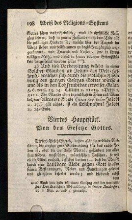 198-203, Viertes Hauptstueck von dem Gesetze Gottes; ...