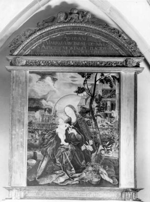Maria mit Kind, sogenannte Stuppacher Madonna