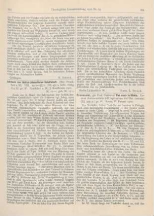 393-394 [Rezension] Jahrbuch der Jüdisch-Literarischen Gesellschaft. VIII
