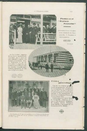 Fiestas en el "Orpheon Francaise"
