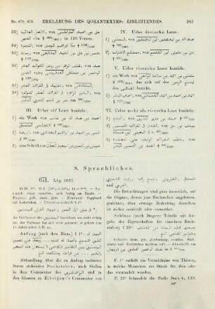 8. Sprachliches (No. 671-727)