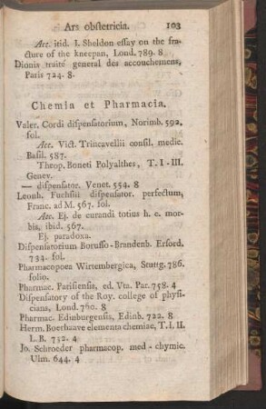 Chemia et Pharmacia
