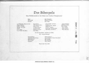 Der Biberpelz