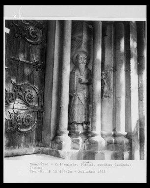 Porte Saint-Pierre, rechtes Gewände: Paulus