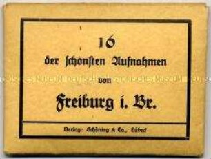 Fotomappe "Freiburg in Breisgau" mit 16 Originalaufnahmen