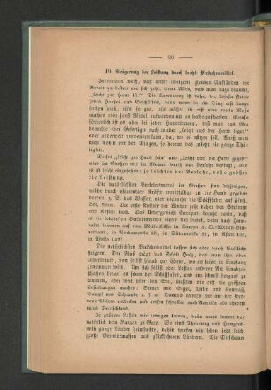19. Steigerung der Leistung durch leichte Verkehrsmittel.
