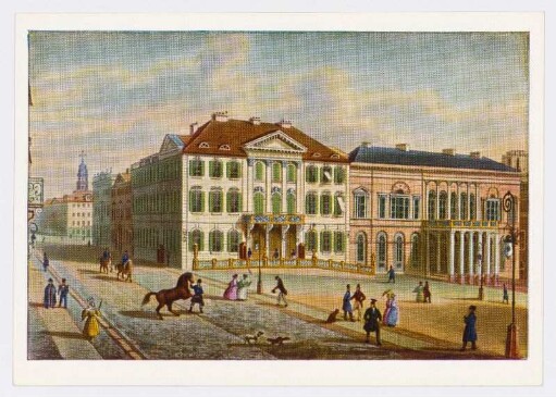 Das Residenzpalais zu Cassel