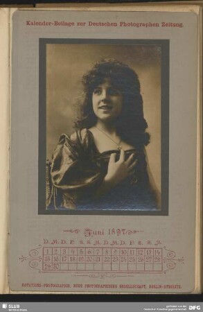 Kalender-Beilage Juni 1897