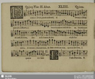 XLIIII. Domine Deus patrum nostrorum