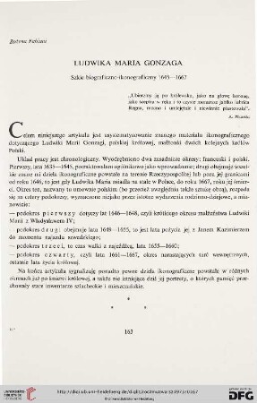 17: Ludwika Maria Gonzaga : szkic biograficzno-ikonograficzny 1645 - 1667