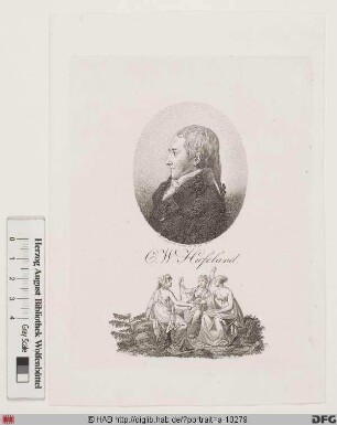 Bildnis Christoph Wilhelm Hufeland (1809 von)