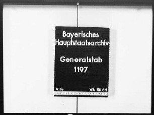 Manöver II. gegen III. bayerisches Armeekorps