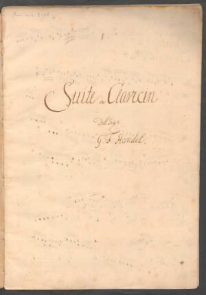 Suiten; cemb; g-Moll; HWV 439