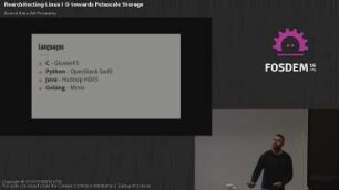 Userspace Linux I/O towards Petascale Storage