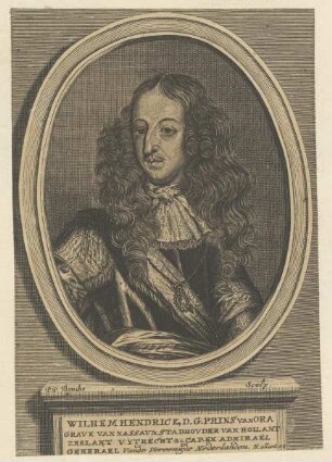 Bildnis von Wilhelm Hendrick, Prinz von Oranien und Nassau