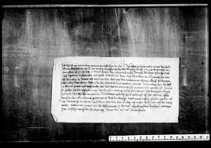 Der Hofrichter zu Rottweil gebietet dem Benz Dornhain, Urteilsprecher des Hofgerichts, daß er Burkhard von Reischach um 2000 fl. auf die Güter des Grafen Friedrich d. Ä. von Zollern anleite.