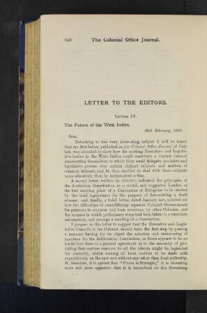 Letter to the Edito