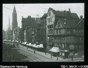 Steinstraße, Ecke Lange Mühren