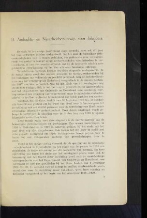 B. Ambachts- en Nijverheidsonderwijs voor Inlanders.