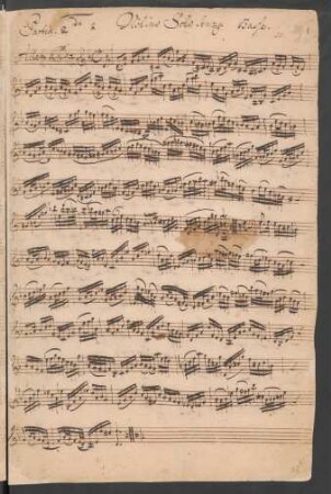 Partiten; vl; d-Moll; BWV 1004