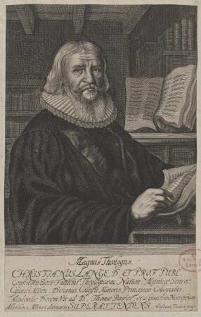 Bildnis des Christianus Lange