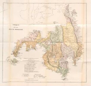 Croquis de la isla Mindanao