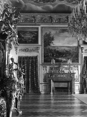 Chiemsee. Neues Schloss Herrenchiemsee (1878-1886; J. Hofmann, G. v. Dollmann). Erstes Vorzimmer im Südflügel