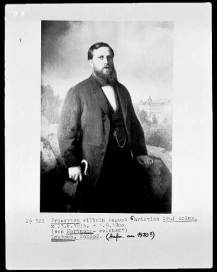 Friedrich Wilhelm August Christian Graf zu Solms