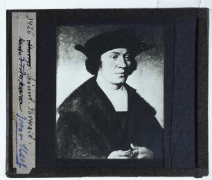 Cleve, Portrait von einem Mann und seiner Ehefrau : Portrait des Mannes