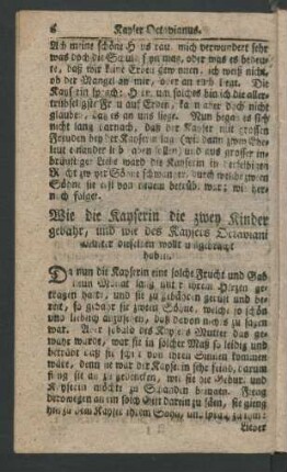 Wie die Kayserin die zwey Kinder gebahr, und wie des ...