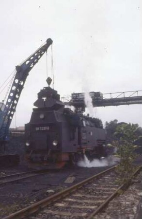 Bw Nordhausen Bekohlungsanlage Kohlenkettenbagger Lok 99 7237