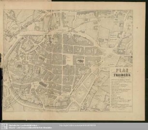 Plan vom Freiberg