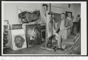 Porträtaufnahme Otto Dix
