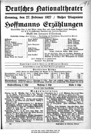 Hoffmanns Erzählungen