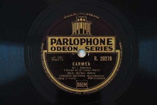 Carmen : act 1. Habanera; "L'amour est un oiseau rebelle" / (Bizet - Melihac - Halevy)