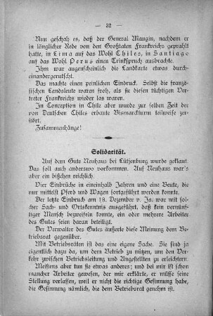 Solidarität.