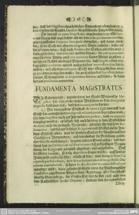 Fundamenta Magistratus