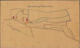Niederweiler, 1:1000
