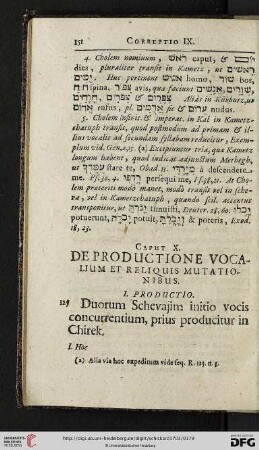 De productione vocalium et reliquis mutationibus