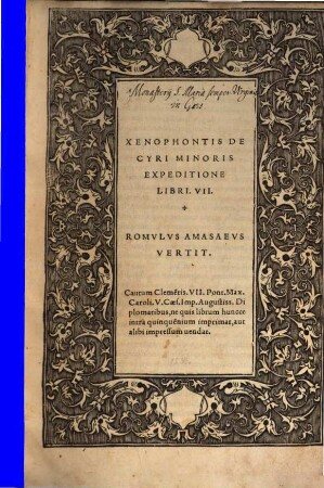 De Cyri minoris expeditione