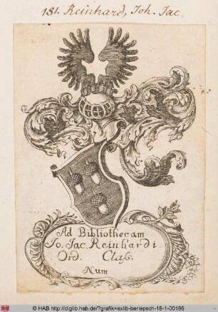 Wappen des Johann Jacob Reinhard