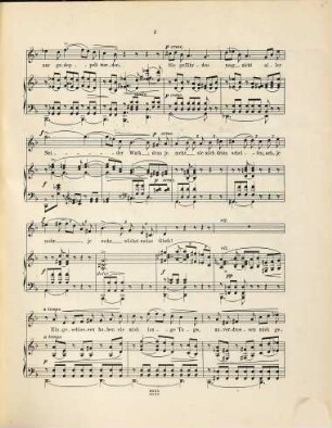 Drei Lieder op. 23, Nr. 2. "Sagt ihm, dass er zu mir komme!"