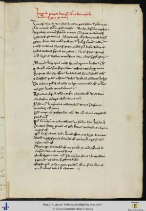 [9rv] Regulae de rhetorico dictamine.