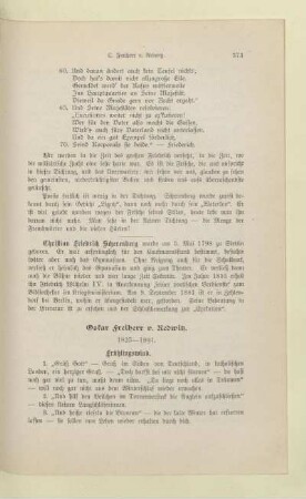 Oskar Freiherr v. Redwitz